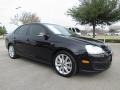 2010 Black Volkswagen Jetta Wolfsburg Edition Sedan  photo #7