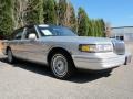 TS - Silver Frost Pearl Metallic Lincoln Town Car (1997)