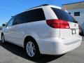 2004 Arctic Frost White Pearl Toyota Sienna XLE  photo #2