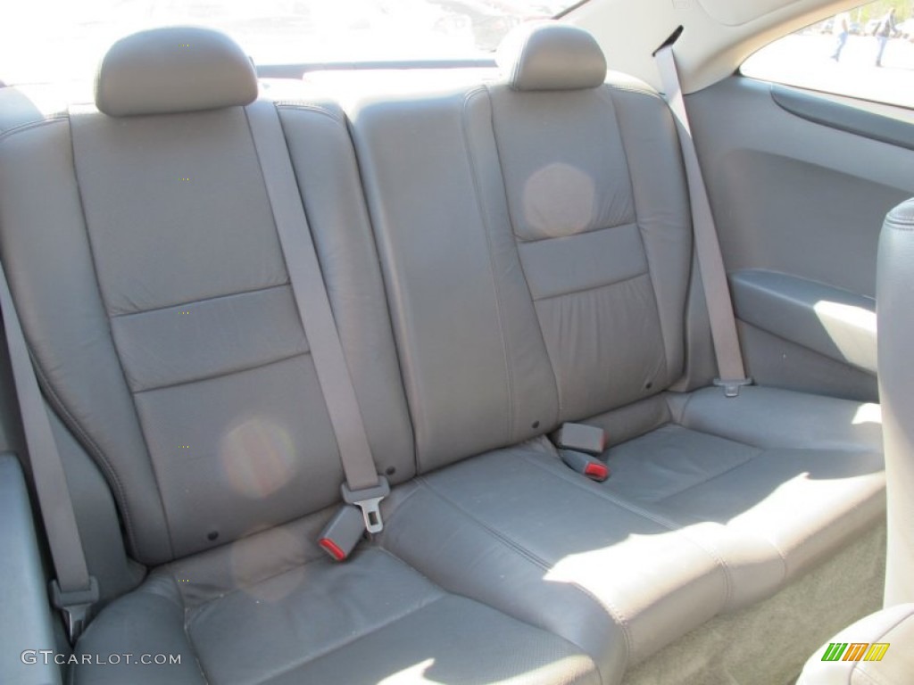 2006 Accord EX-L V6 Coupe - Alabaster Silver Metallic / Gray photo #7
