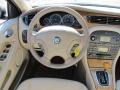 2003 Jaguar X-Type Ivory Interior Dashboard Photo