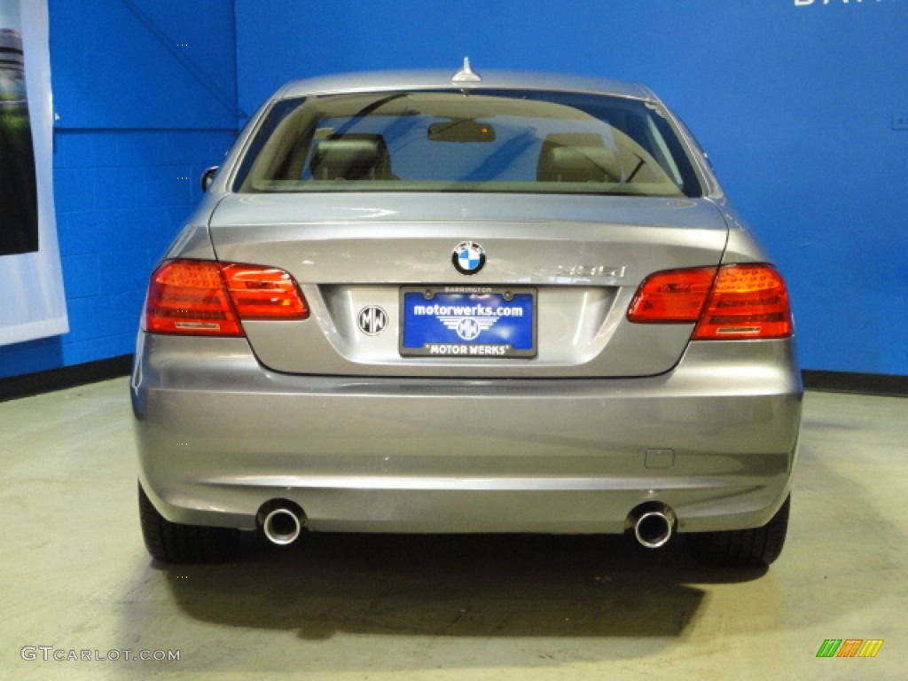 2011 3 Series 335i xDrive Coupe - Space Gray Metallic / Black Dakota Leather photo #6