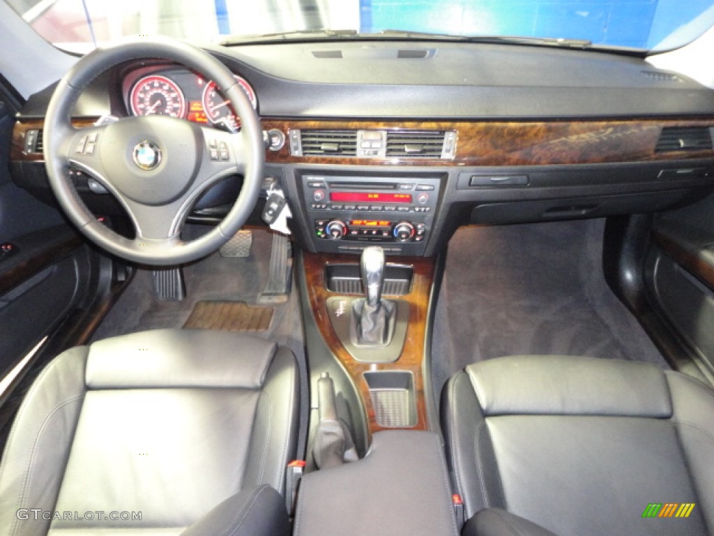 2011 3 Series 335i xDrive Coupe - Space Gray Metallic / Black Dakota Leather photo #13