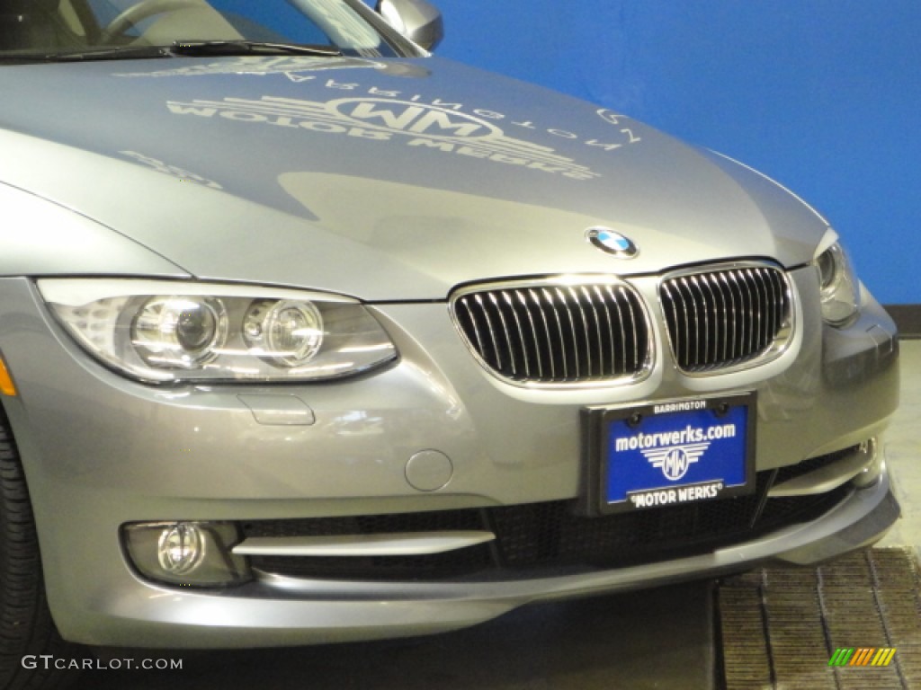 2011 3 Series 335i xDrive Coupe - Space Gray Metallic / Black Dakota Leather photo #25