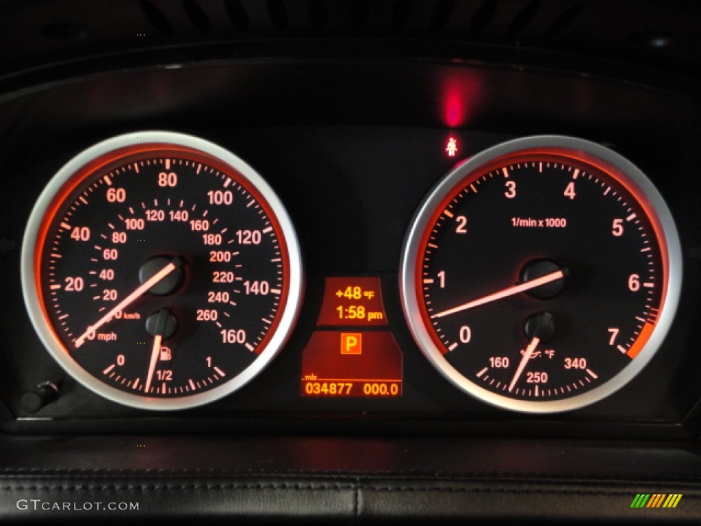 2009 BMW 6 Series 650i Convertible Gauges Photo #60789344