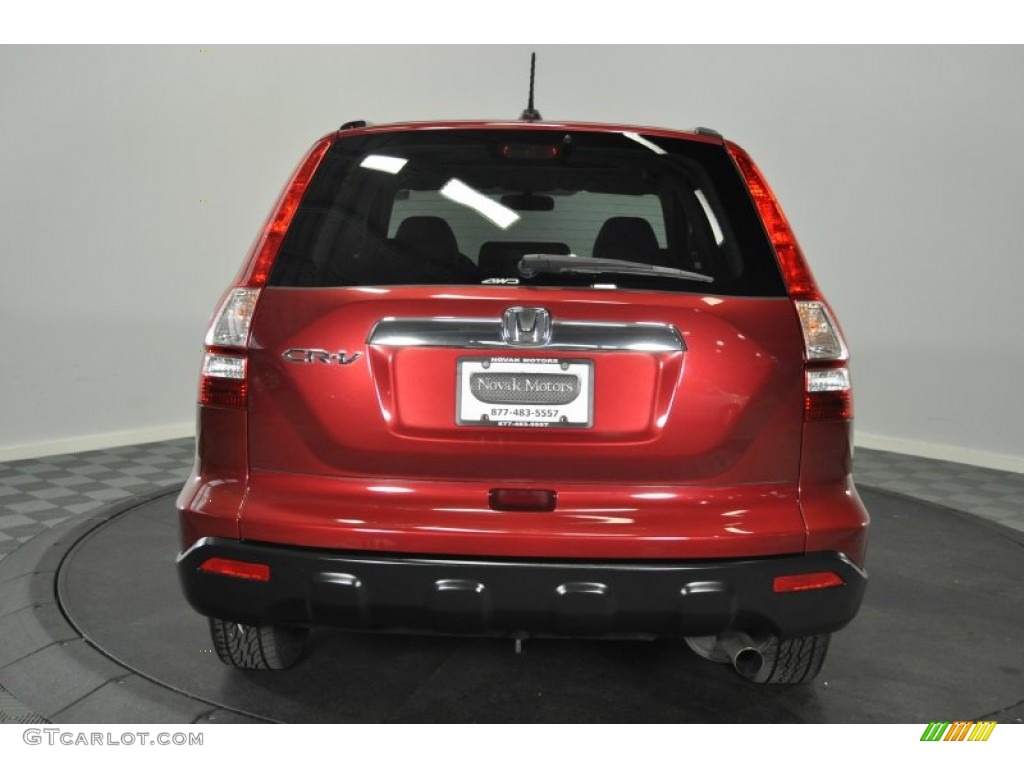 2008 CR-V EX-L 4WD - Tango Red Pearl / Gray photo #4