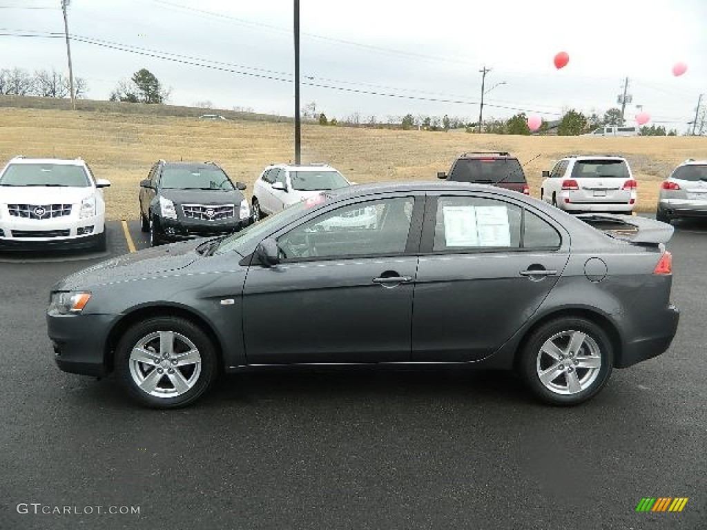 Graphite Gray Pearl 2008 Mitsubishi Lancer ES Exterior Photo #60790105