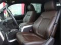 Sienna Brown/Black 2011 Ford F150 Platinum SuperCrew 4x4 Interior Color