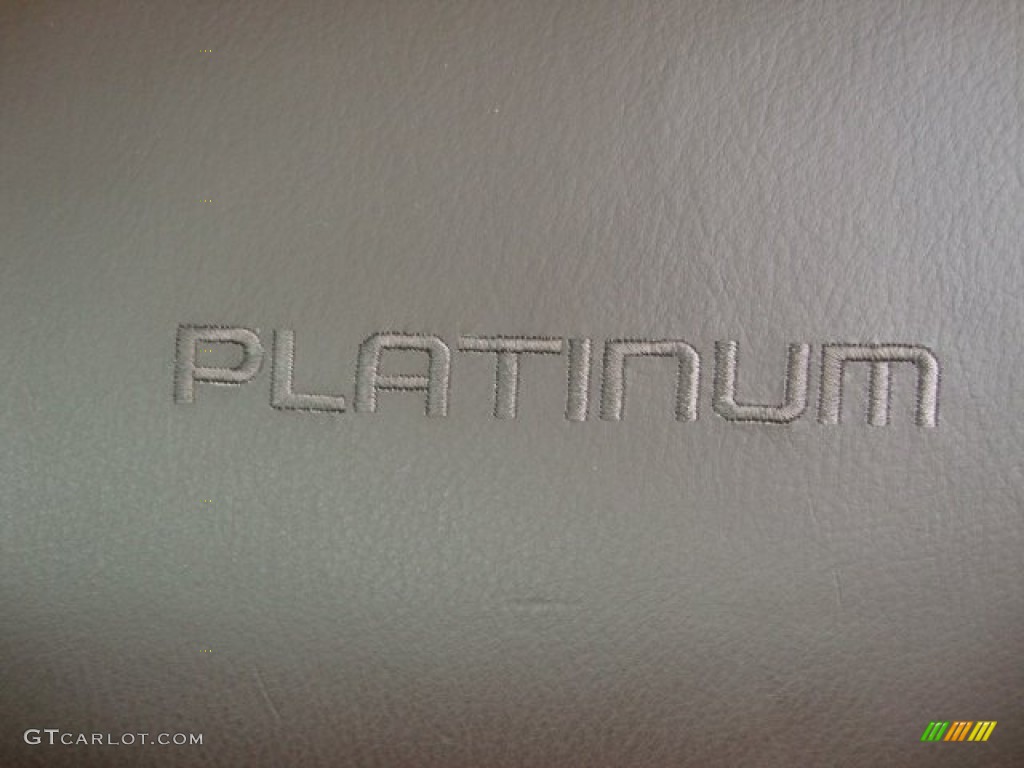 2011 F150 Platinum SuperCrew 4x4 - Sterling Grey Metallic / Sienna Brown/Black photo #36