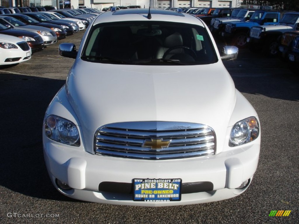 2011 HHR LT - Arctic Ice White / Ebony photo #2