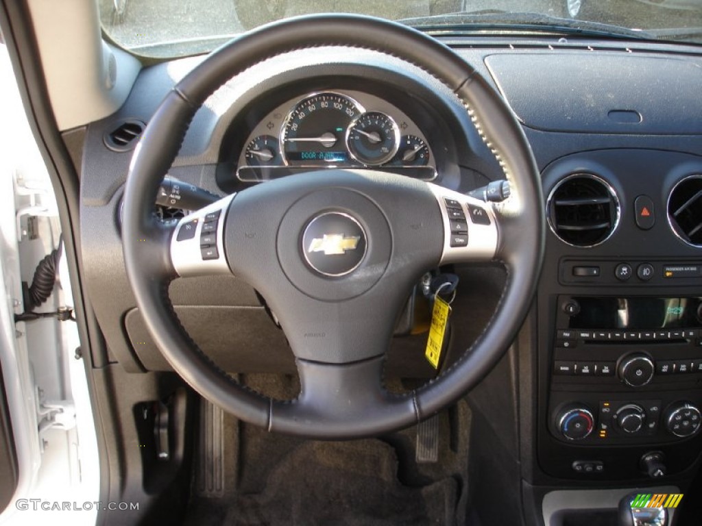 2011 HHR LT - Arctic Ice White / Ebony photo #13