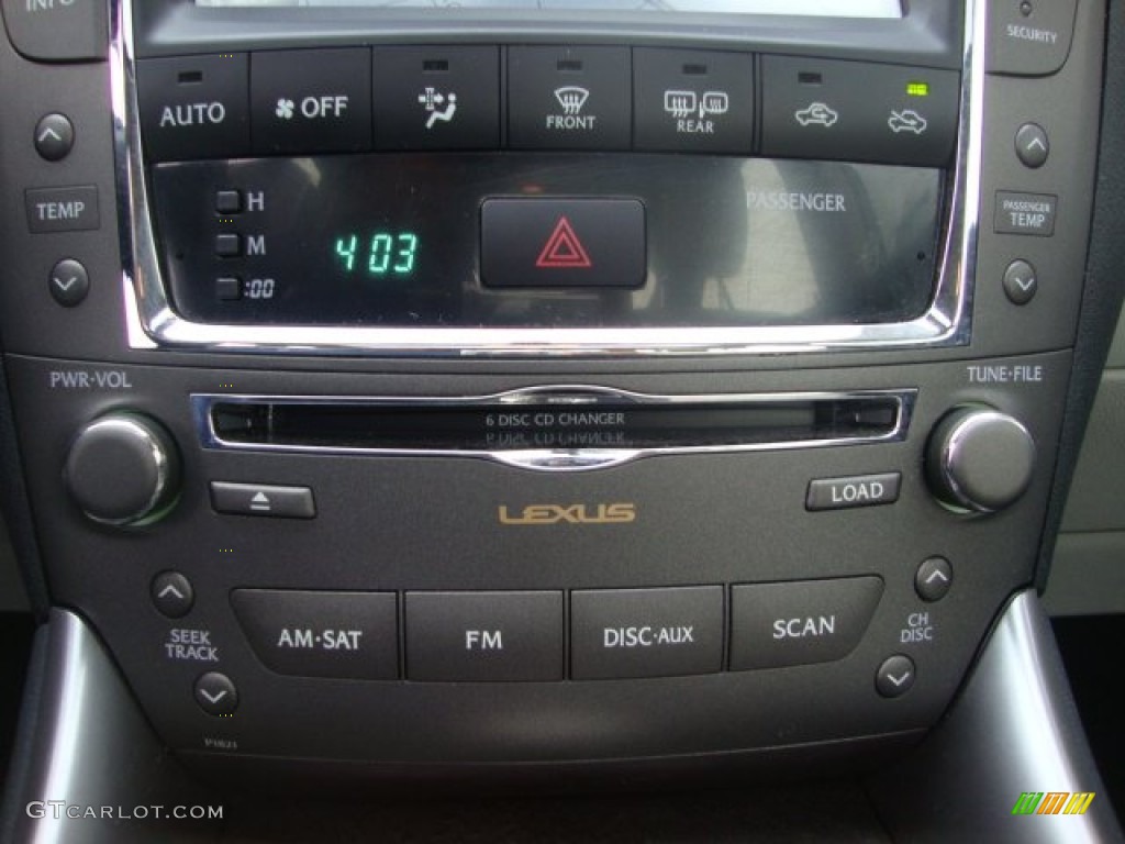 2009 Lexus IS 250 AWD Controls Photo #60791672
