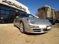 2008 Arctic Silver Metallic Porsche 911 Carrera S Cabriolet  photo #3