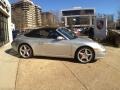 Arctic Silver Metallic - 911 Carrera S Cabriolet Photo No. 4