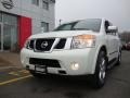 Blizzard White - Armada Platinum 4WD Photo No. 1