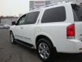 Blizzard White - Armada Platinum 4WD Photo No. 4