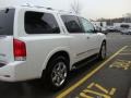 Blizzard White - Armada Platinum 4WD Photo No. 9
