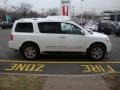 Blizzard White - Armada Platinum 4WD Photo No. 10