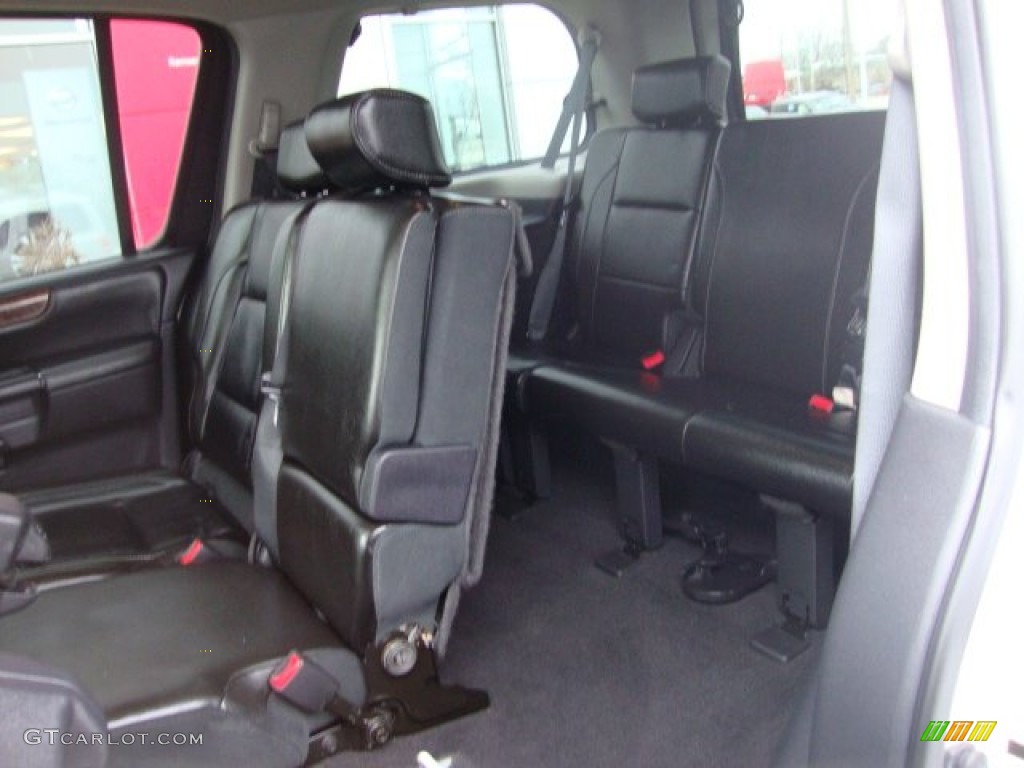 Charcoal Interior 2010 Nissan Armada Platinum 4WD Photo #60792062