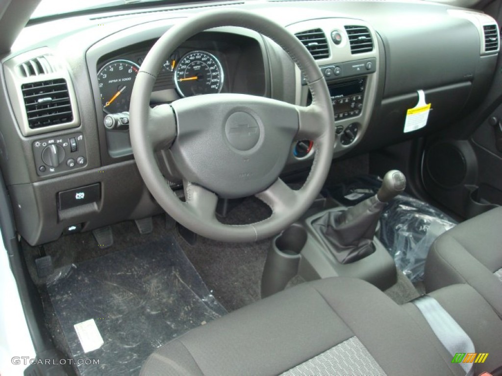 2012 Chevrolet Colorado Work Truck Regular Cab Ebony Dashboard Photo #60793445