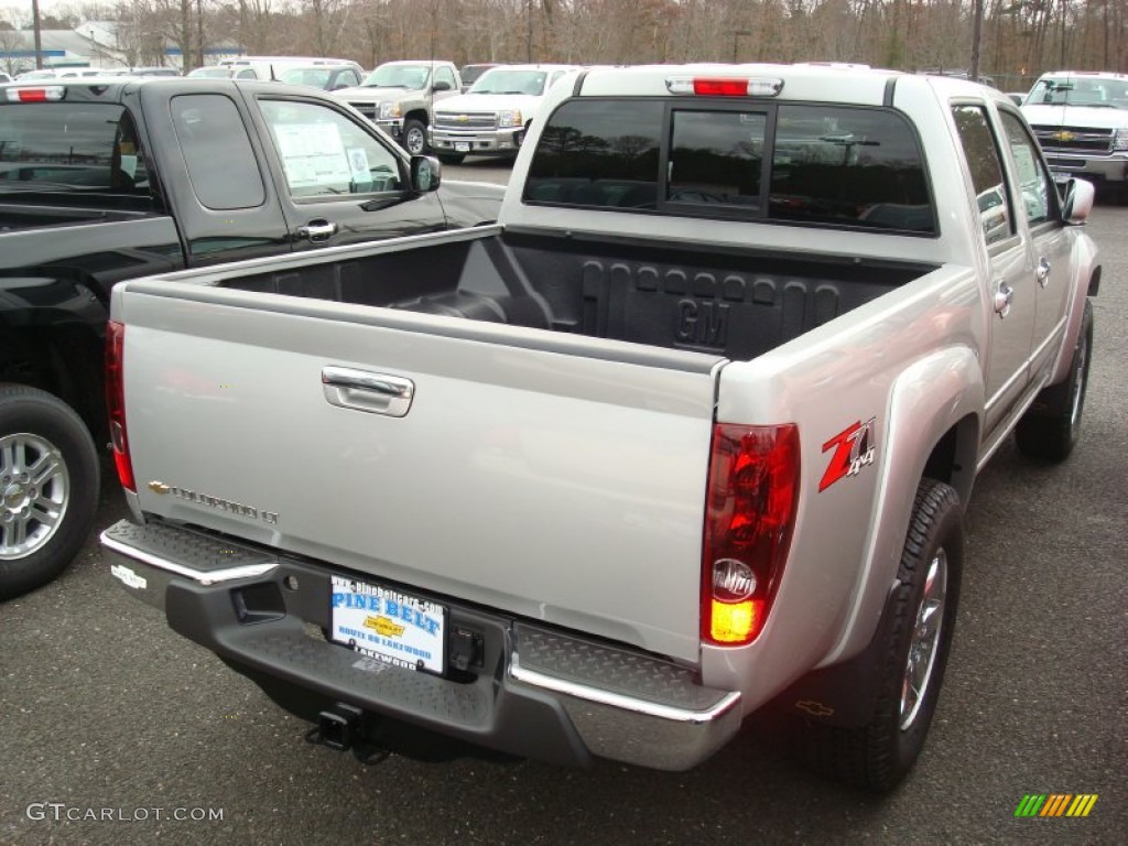 2012 Colorado LT Crew Cab 4x4 - Sheer Silver Metallic / Ebony photo #2