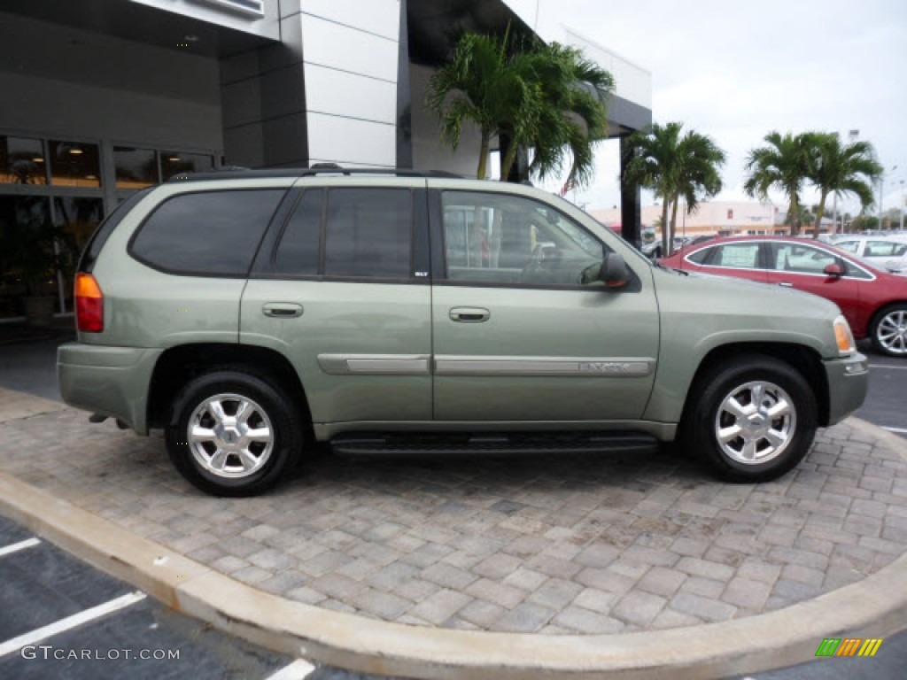 Silver Green Metallic 2004 GMC Envoy SLT Exterior Photo #60793775