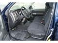 Black 2012 Toyota Tundra Double Cab 4x4 Interior Color