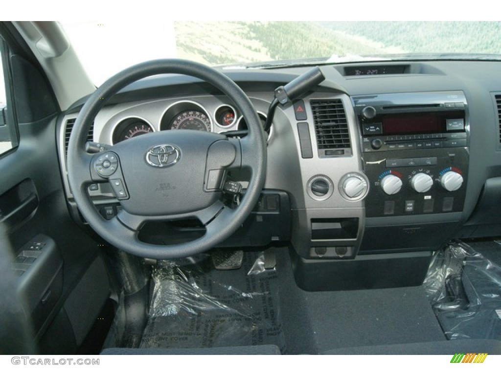 2012 Tundra Double Cab 4x4 - Nautical Blue Metallic / Black photo #11