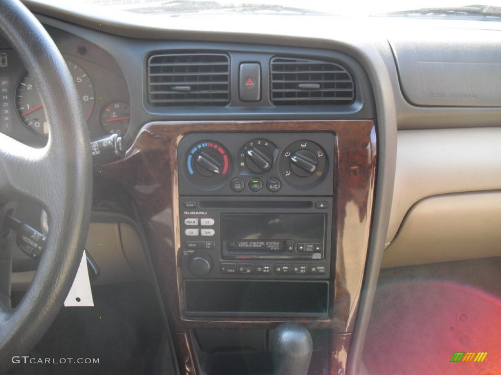 2002 Outback Wagon - Timberline Green / Gray photo #23
