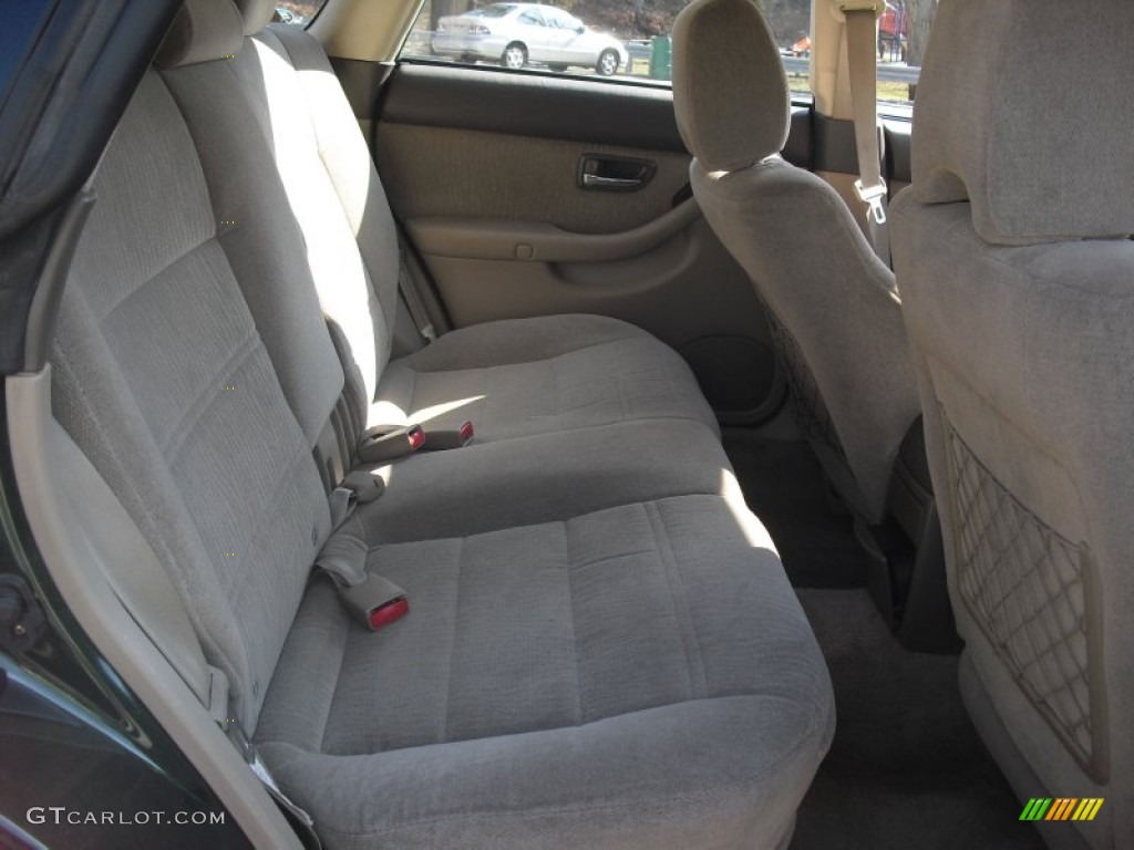 2002 Outback Wagon - Timberline Green / Gray photo #27