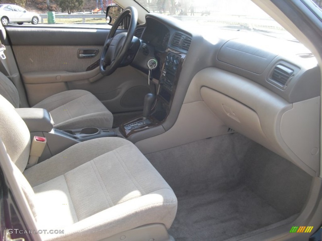 2002 Outback Wagon - Timberline Green / Gray photo #28