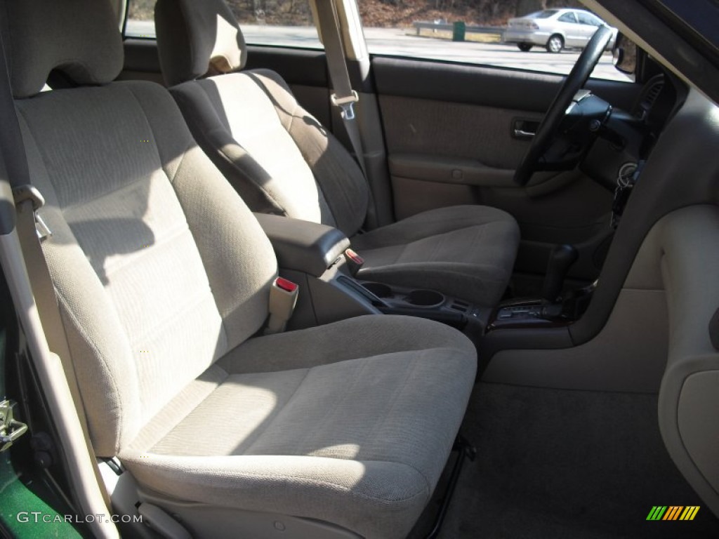 2002 Outback Wagon - Timberline Green / Gray photo #29