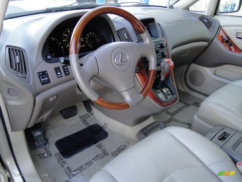 2003 RX 300 - Burnished Gold Metallic / Ivory photo #11