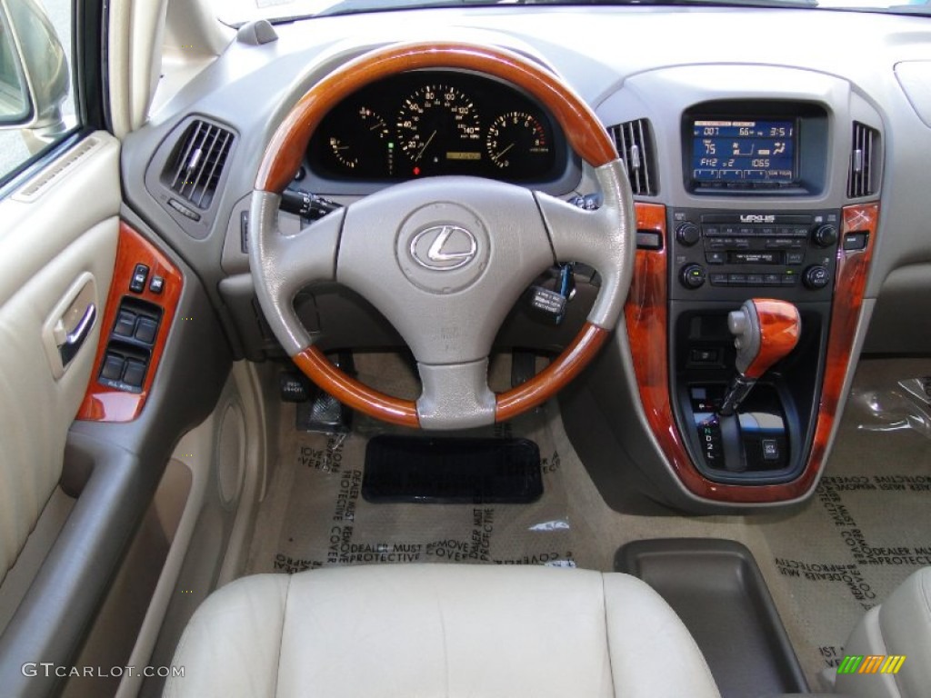 2003 RX 300 - Burnished Gold Metallic / Ivory photo #19