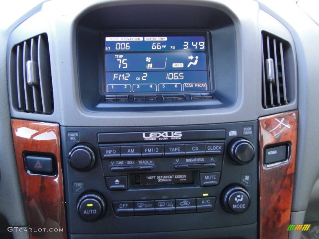 2003 RX 300 - Burnished Gold Metallic / Ivory photo #20