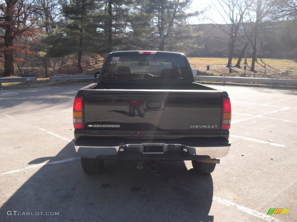 2000 Silverado 1500 LT Extended Cab 4x4 - Onyx Black / Graphite photo #5