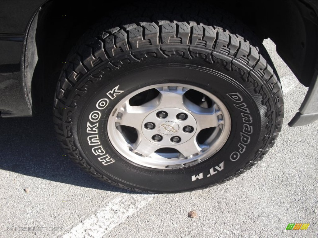 2000 Silverado 1500 LT Extended Cab 4x4 - Onyx Black / Graphite photo #9