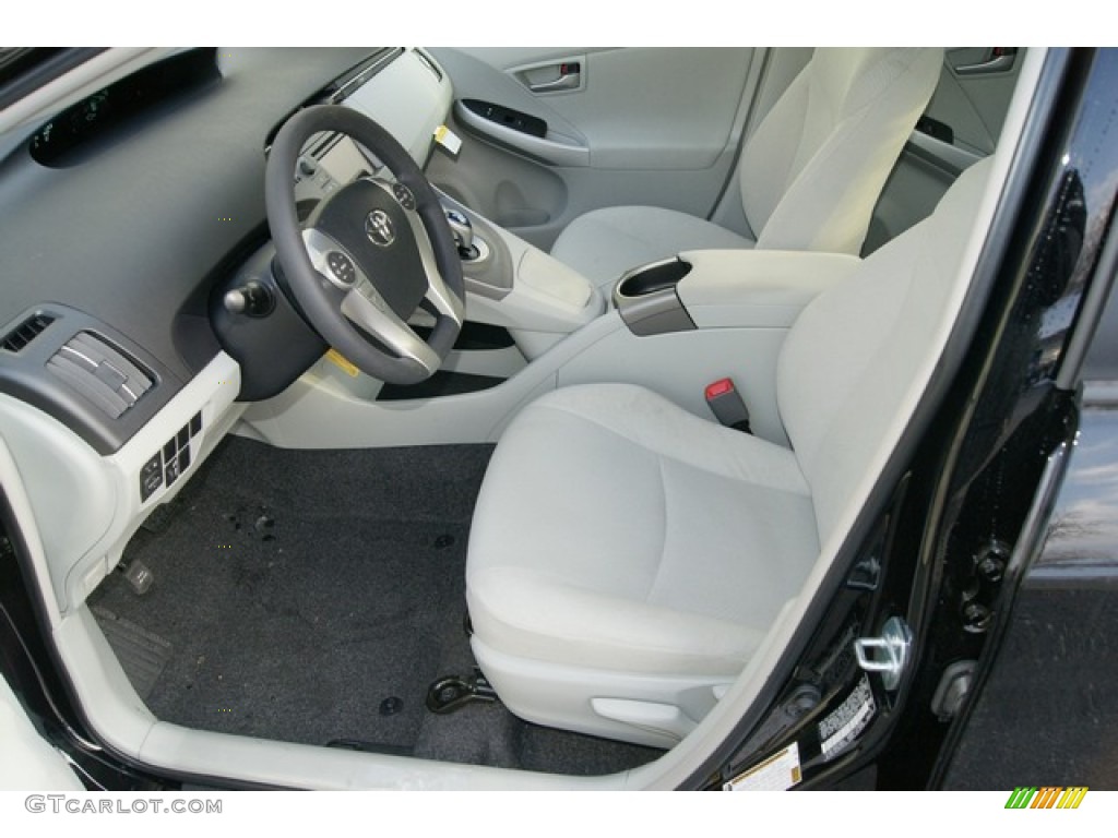 Misty Gray Interior 2012 Toyota Prius 3rd Gen Two Hybrid Photo #60797630