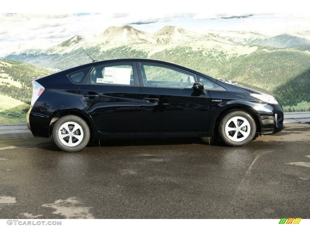 Black 2012 Toyota Prius 3rd Gen Three Hybrid Exterior Photo #60797705