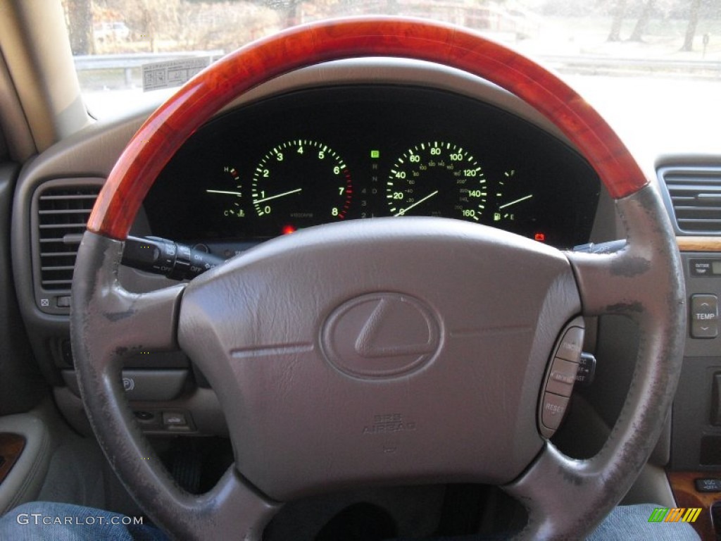 1998 LS 400 - Black Onyx / Ivory photo #21