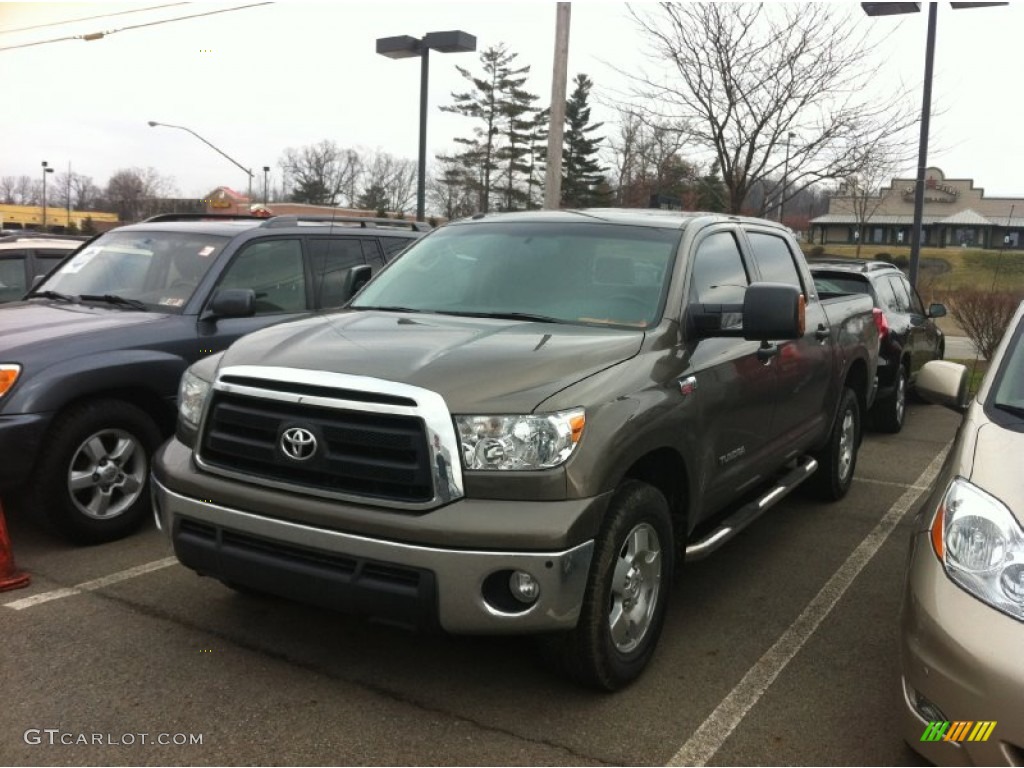 2010 Tundra TRD CrewMax 4x4 - Pyrite Brown Mica / Sand Beige photo #2