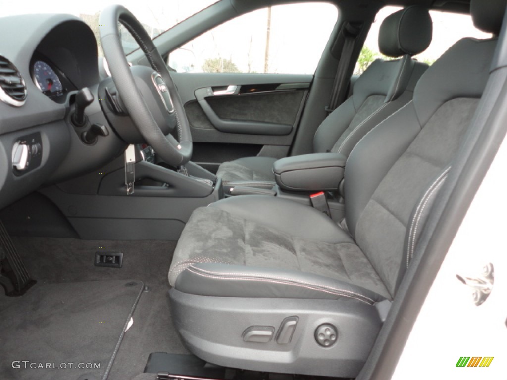 Black Interior 2012 Audi A3 2.0T Photo #60798740