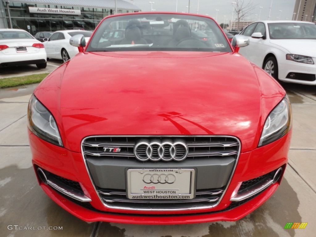 2012 TT S 2.0T quattro Roadster - Misano Red Pearl Effect / Black photo #3