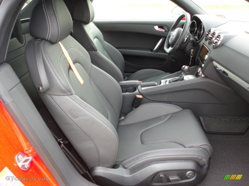 Black Interior 2012 Audi TT S 2.0T quattro Roadster Photo #60798830