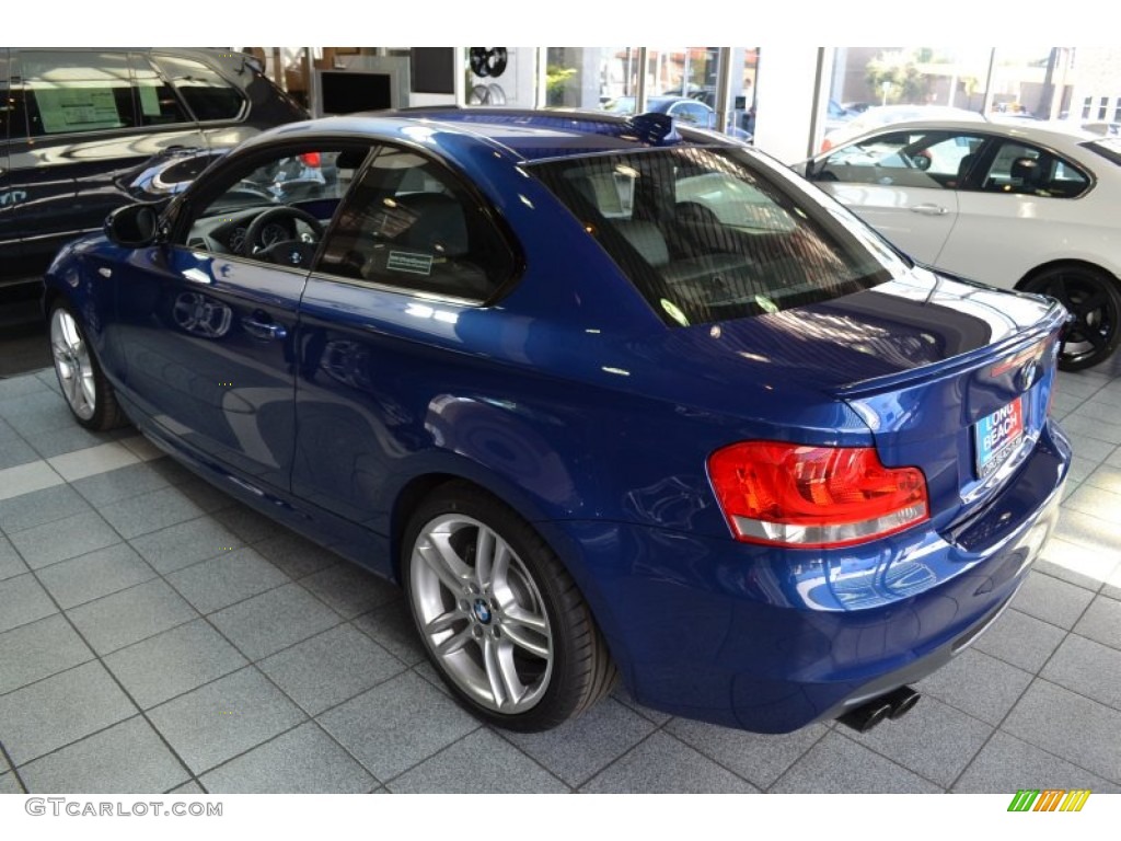 Le Mans Blue Metallic 2012 BMW 1 Series 135i Coupe Exterior Photo #60799091