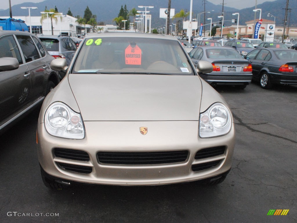 2004 Cayenne Tiptronic - Prosecco Metallic / Havanna/Sand Beige photo #2