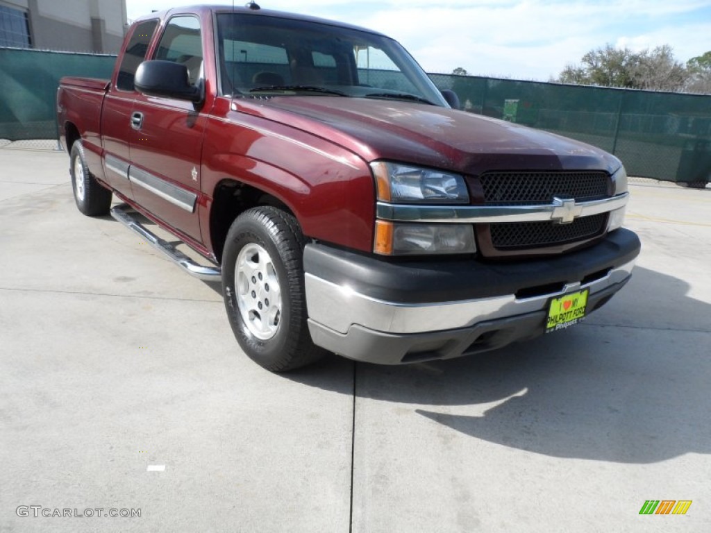 Dark Carmine Red Metallic Chevrolet Silverado 1500