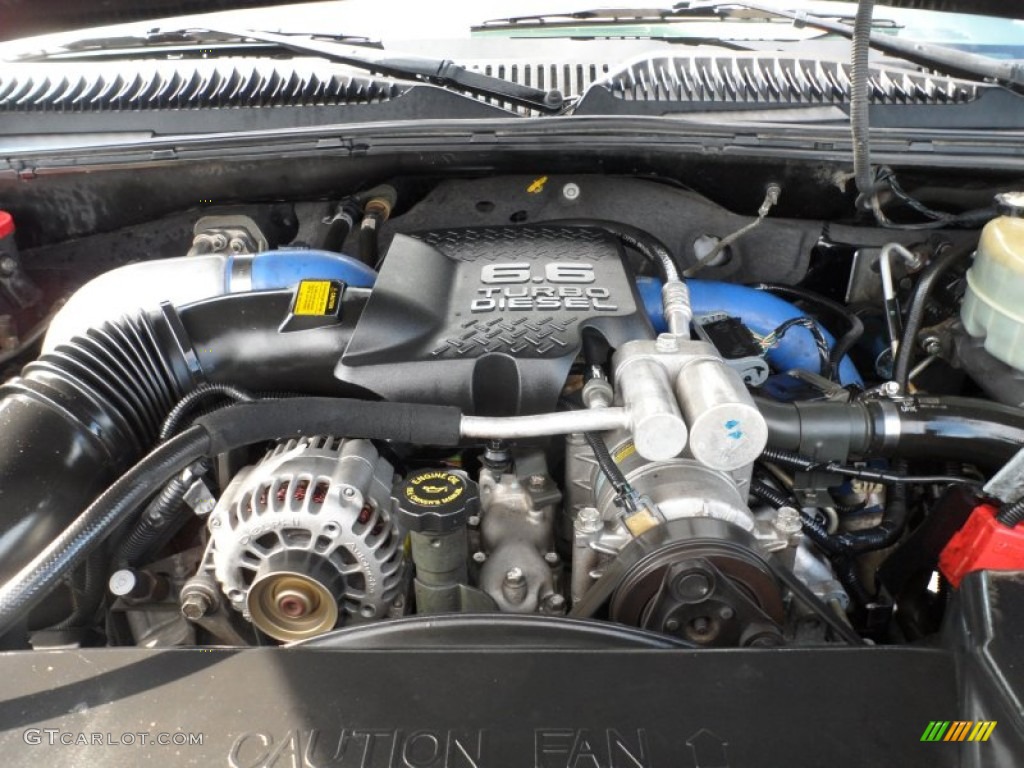 2001 Chevrolet Silverado 2500HD LT Extended Cab 6.6 Liter OHV 32-Valve Duramax Turbo Diesel V8 Engine Photo #60800339