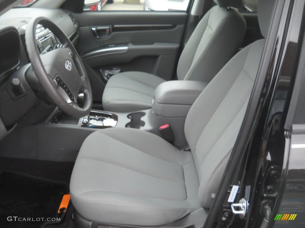 Gray Interior 2011 Hyundai Santa Fe GLS AWD Photo #60801566