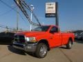 Flame Red 2011 Dodge Ram 2500 HD SLT Regular Cab 4x4